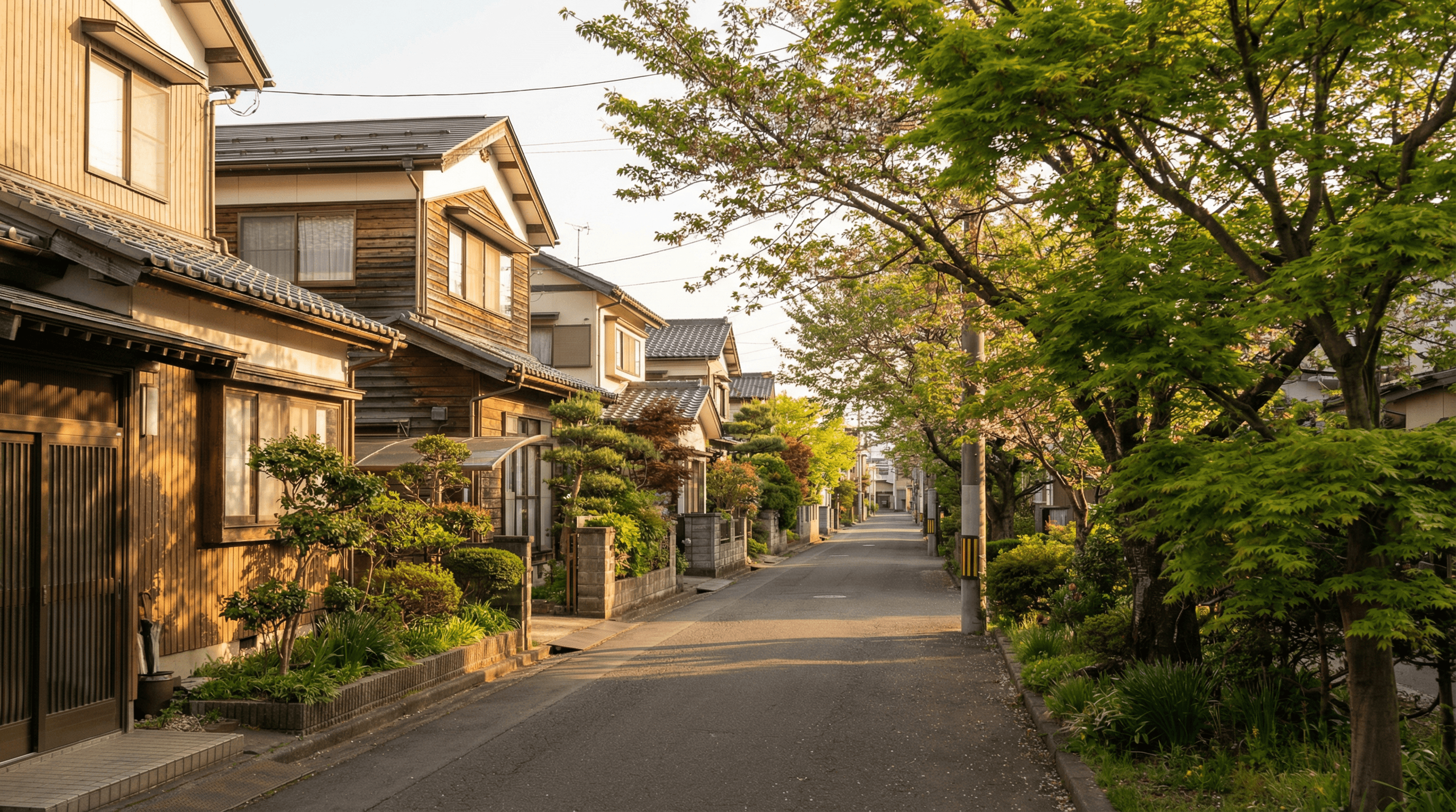 宮城県内の住宅街